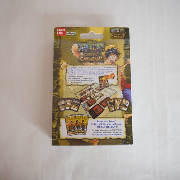 ONE PIECE CCG (SEALED) - The Quest Begins Starter Set - Rare Anime TCG - Anime - Picture 4 of 4